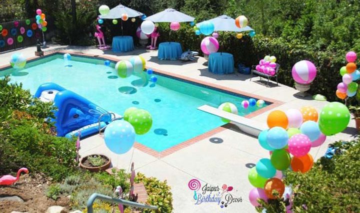 birthday in water